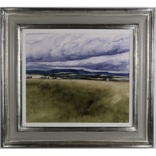 2957 - JAMES MORRISON RSA RSW LLD (SCOTTISH 1932-2020)PASTORAL (2008)Oil on board, signed lower right, date... 