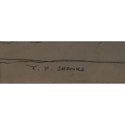 2979 - TOM SHANKS RSW RGI PAI (SCOTTISH 1921-2020)MALLAIGInk on buff paper, signed lower left, 33 x 55cm (1... 