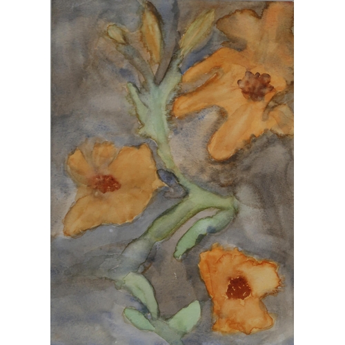 1010 - ELAINE MACKAY (SCOTTISH CONTEMPORARY) FADING BOUQUET  Watercolour, 35 x 24cm Tit... 