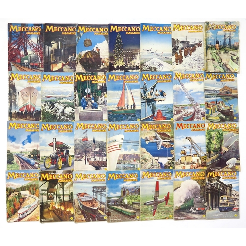 526 - A collection of Meccano Magazines, approximately 75 in number, ranging in date from the mid-1950s to... 