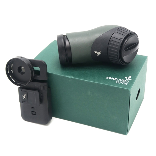 2617 - A SWAROVSKI OPTIK ATX EYEPIECE MODULESerial no. HA1213562A, retaining its original packaging, togeth... 