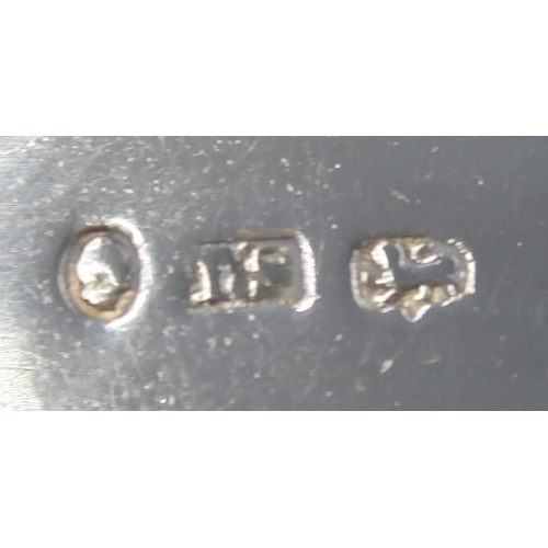 2497 - A WILLIAM IV SILVER SNUFF BOXmaker's mark TS, Birmingham 1838, of rectangular form, with a cast scro... 