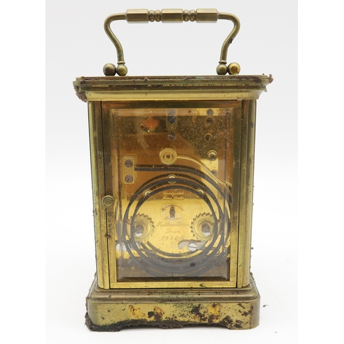 197 - A Matthew Norman carriage clock