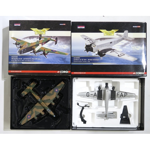 556 - Corgi Aviation Archive 1:72-scale AA36903 Junkers Ju-52 3/m - British Airways, Gatwick Airport, Lond... 