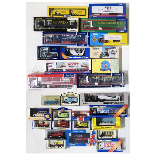 564 - A collection of boxed Corgi 1:50-scale haulage lorries, including Harry Lawson of Broughty Ferry, Al... 