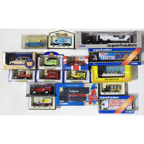 564 - A collection of boxed Corgi 1:50-scale haulage lorries, including Harry Lawson of Broughty Ferry, Al... 