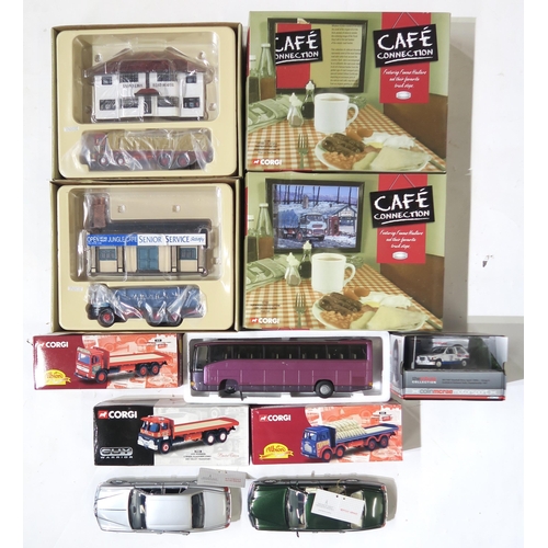 566 - A quantity of boxed die-cast model vehicles, to include the Corgi Vintage Glory of Steam, Kings of t... 