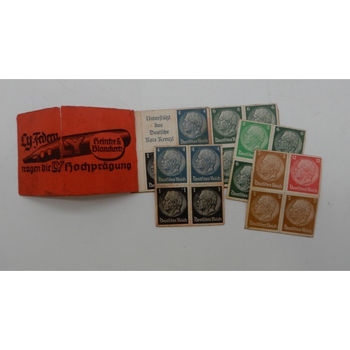 352 - GREAT BRITAIN  a small collection of stamps from 1840 to 1946 to include 1/d black full margin 1840,... 