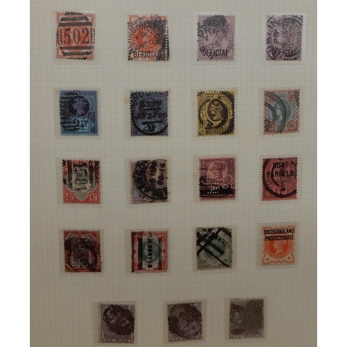 352 - GREAT BRITAIN  a small collection of stamps from 1840 to 1946 to include 1/d black full margin 1840,... 