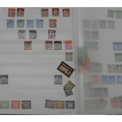 355 - A world stamp collection in with interesting U.S.A on sheets, Spain, Greece etc all periods covered