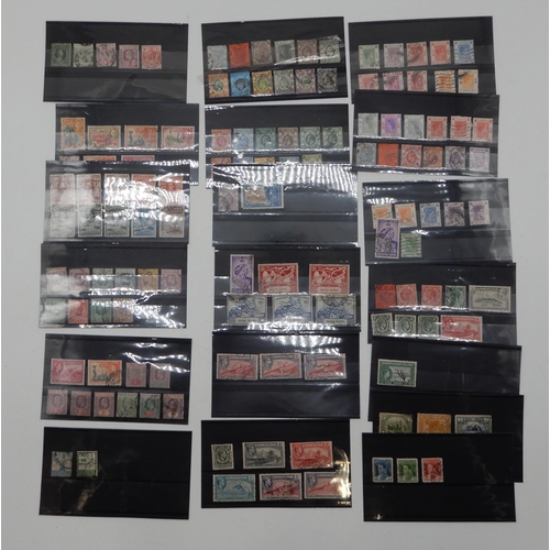 357 - Worldwide stamp collection in five albums and on stock cards. Many thousands of stamps included. Man... 