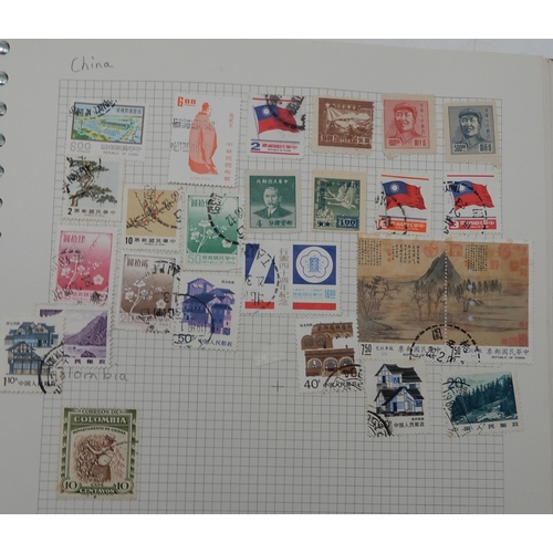 360 - A small stamp collection of mixed age.