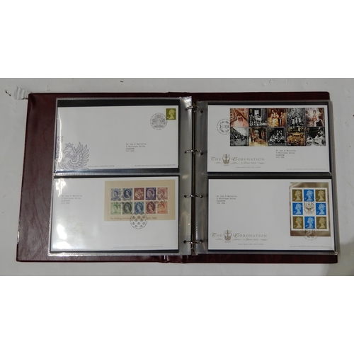 362 - A lot comprising nine albums of first day covers from 1983 to 2010 includes miniature sheet, definit... 