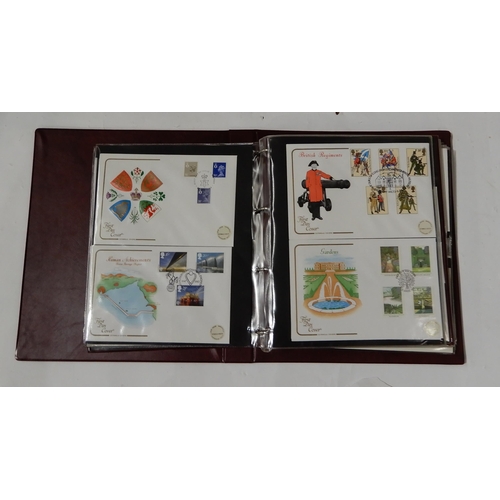 362 - A lot comprising nine albums of first day covers from 1983 to 2010 includes miniature sheet, definit... 