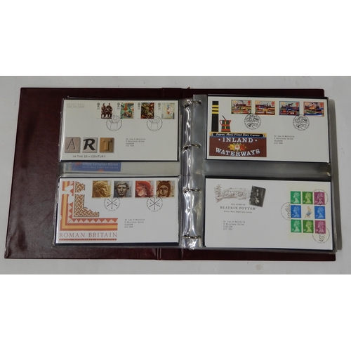 362 - A lot comprising nine albums of first day covers from 1983 to 2010 includes miniature sheet, definit... 