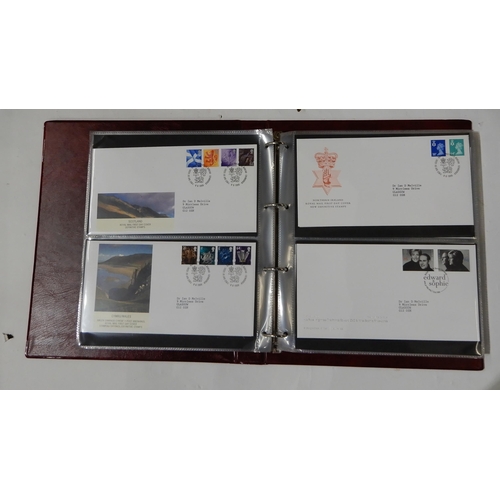 362 - A lot comprising nine albums of first day covers from 1983 to 2010 includes miniature sheet, definit... 