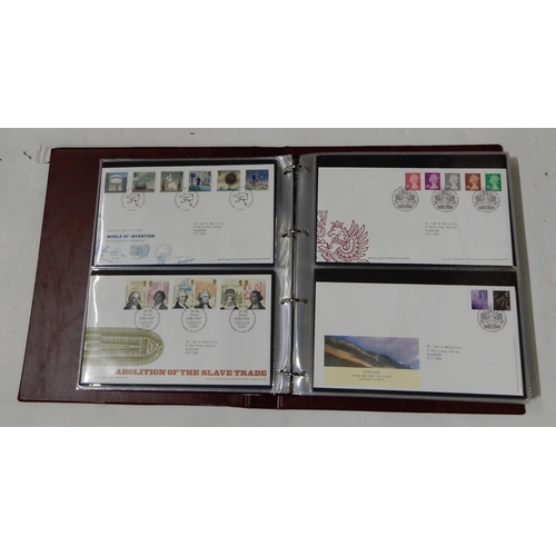 362 - A lot comprising nine albums of first day covers from 1983 to 2010 includes miniature sheet, definit... 