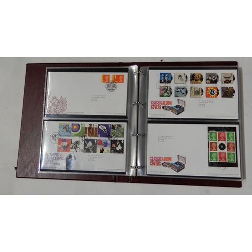 362 - A lot comprising nine albums of first day covers from 1983 to 2010 includes miniature sheet, definit... 