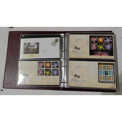 362 - A lot comprising nine albums of first day covers from 1983 to 2010 includes miniature sheet, definit... 