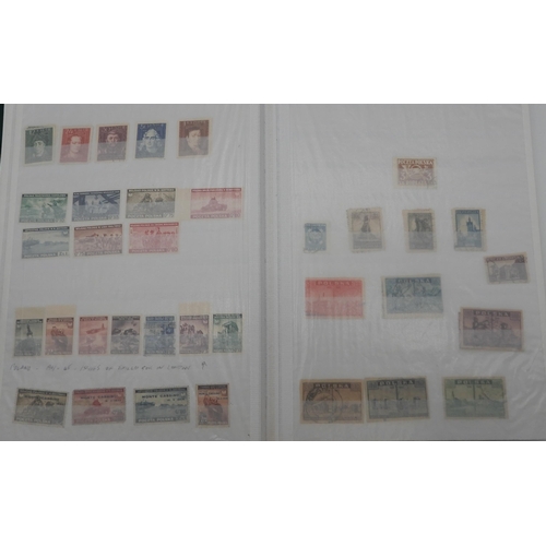 363 - Great Britain a collection in six albums from 1840 to 1980's with 1/d black, many line engraved 1/d ... 