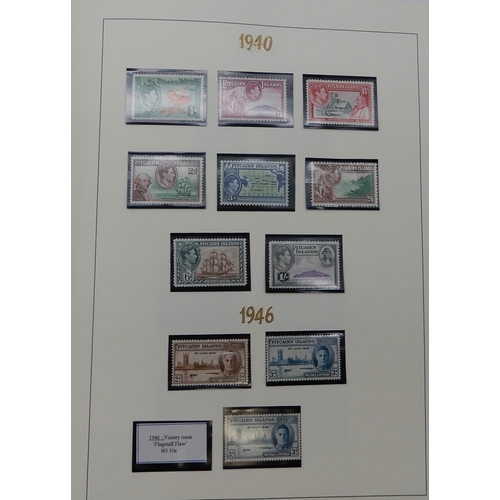 364 - PITCAIRN ISLANDS a collection of stamps and covers in two albums, from 1940 to 2001 to include varie... 