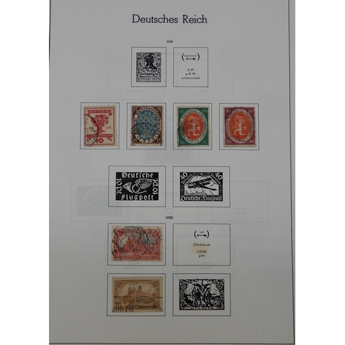 368 - GERMANY a quantity of stamps mint and used in albums to include DDR, Berlin Allied Zones, Federal Re... 