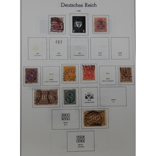 368 - GERMANY a quantity of stamps mint and used in albums to include DDR, Berlin Allied Zones, Federal Re... 