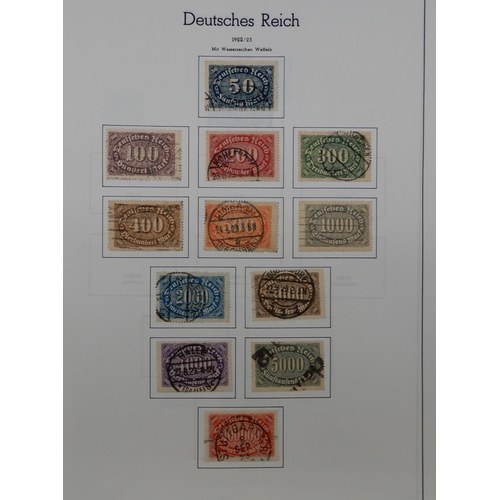 368 - GERMANY a quantity of stamps mint and used in albums to include DDR, Berlin Allied Zones, Federal Re... 