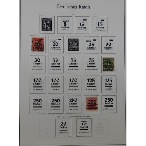 368 - GERMANY a quantity of stamps mint and used in albums to include DDR, Berlin Allied Zones, Federal Re... 