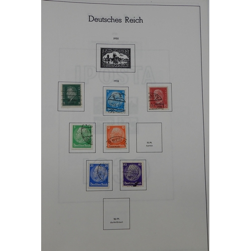 368 - GERMANY a quantity of stamps mint and used in albums to include DDR, Berlin Allied Zones, Federal Re... 