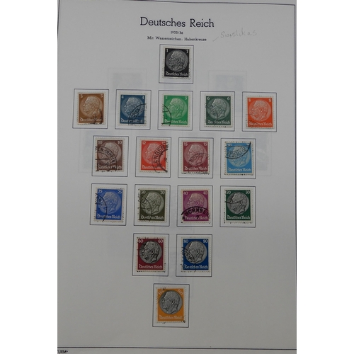 368 - GERMANY a quantity of stamps mint and used in albums to include DDR, Berlin Allied Zones, Federal Re... 