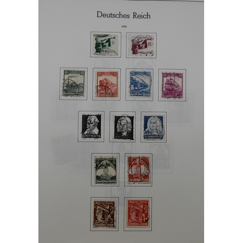 368 - GERMANY a quantity of stamps mint and used in albums to include DDR, Berlin Allied Zones, Federal Re... 