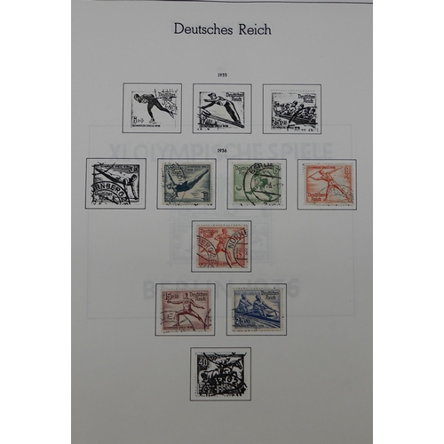 368 - GERMANY a quantity of stamps mint and used in albums to include DDR, Berlin Allied Zones, Federal Re... 