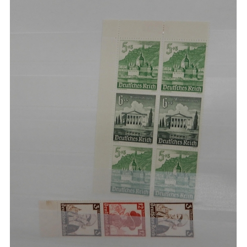 369 - GERMANY a stock book to include a group of booklets with September 1937, August 1941, Welfare Fund 1... 