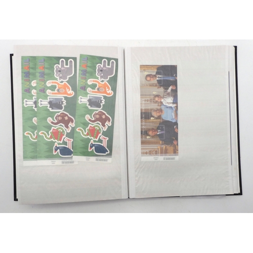 393 - GREAT BRITAIN a stock book containing miniature sheets including collectors strips, London Olympics ... 