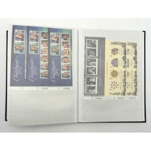 393 - GREAT BRITAIN a stock book containing miniature sheets including collectors strips, London Olympics ... 