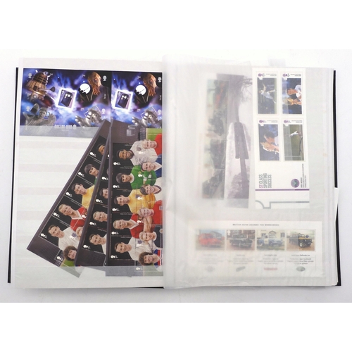 393 - GREAT BRITAIN a stock book containing miniature sheets including collectors strips, London Olympics ... 