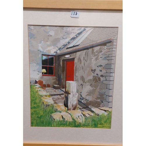 138 - A large mixed lot of assorted framed and unframed artworks and photographs by Ian Melville etc