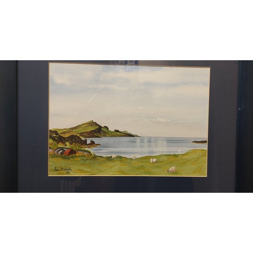 138 - A large mixed lot of assorted framed and unframed artworks and photographs by Ian Melville etc