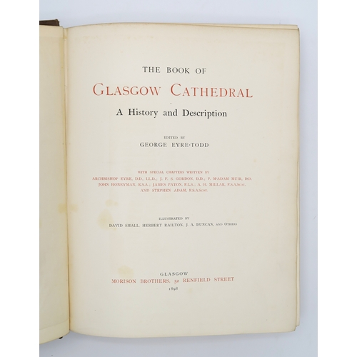 2570 - GLASGOW ANTIQUARIANCleland, James Annals of Glasgow,Comprising an Account of the Public Buildings, C... 