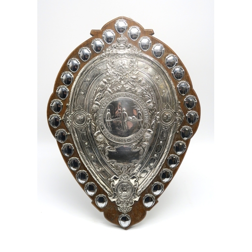 2507 - THE ST. ANDREW'S AMBULANCE ASSOCIATION COATBRIDGE CENTRE SILVER PRESENTATION SHIELDby R W & Sorl... 