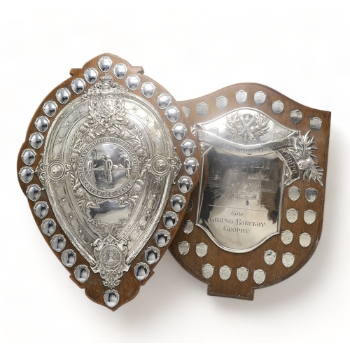 2507 - THE ST. ANDREW'S AMBULANCE ASSOCIATION COATBRIDGE CENTRE SILVER PRESENTATION SHIELDby R W & Sorl... 