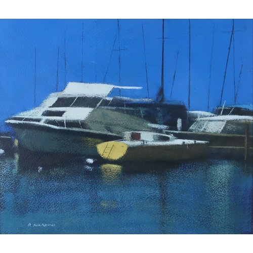 3028 - PETER NARDINI (SCOTTISH CONTEMPORARY)VILLENEUVEAcrylic, signed lower left, 22 x 25.5cm (8.75 x 10