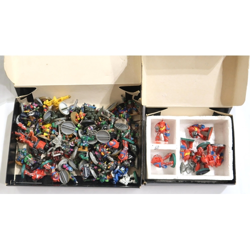 549 - Boxed Warhammer 40,000 Space Marine Battle Force and Ork Scorcher sets, a Games Workshop Battlefleet... 