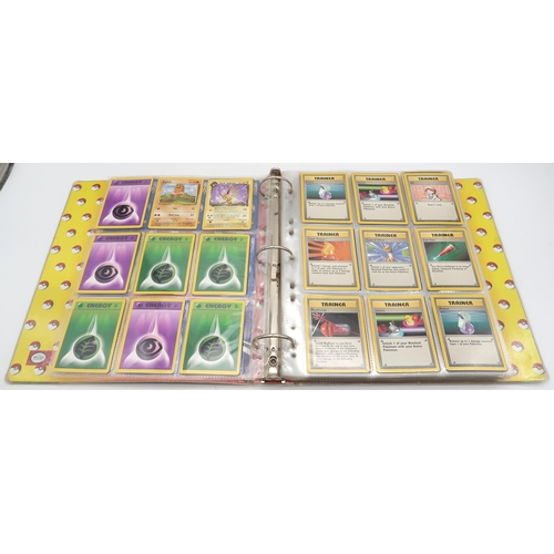 550 - An album of Pokemon cards, approx. 200 total