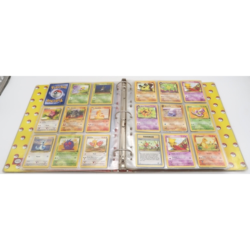 550 - An album of Pokemon cards, approx. 200 total