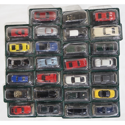 573 - A quantity of packaged 1:43-scale die-cast model cars