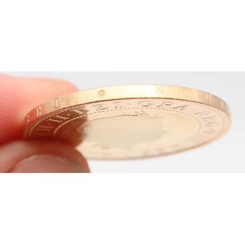 269 - ROYAL MINT Proof Two Pounds 2008 , weight 15.97g, diameter 28.40mm, struck in 22-carat yel... 