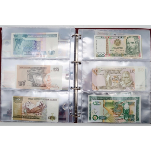 296 - BANKNOTES  a collection of worldwide banknotes to include a quantity of Royal Bank of Scotland ... 