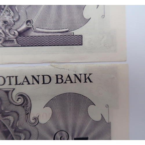 306 - Clydesdale & North of Scotland Bank Limited specimen £5 note 2nd May 1951 Glasgow Campbell and a... 